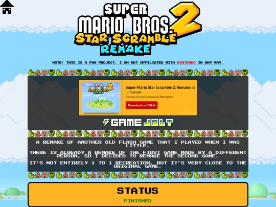 super-mario-star-scramble-2-remake screenshot