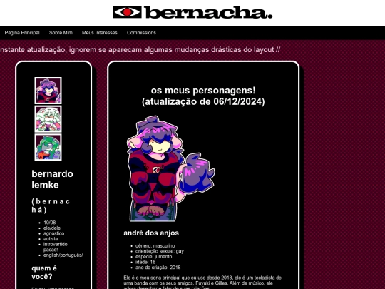 personagens screenshot