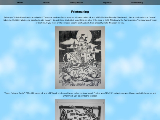 prints screenshot