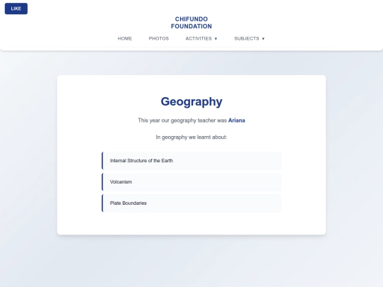 geography screenshot