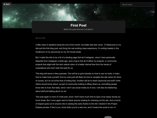 blog/posts/firstpost screenshot