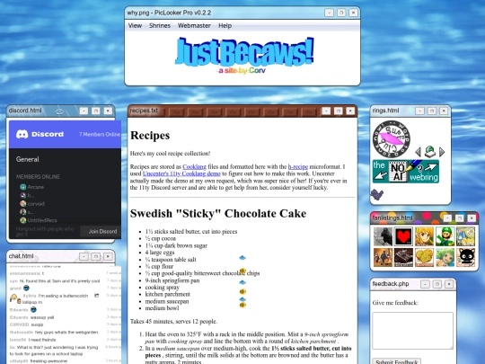 recipes screenshot