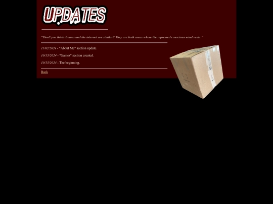 log screenshot