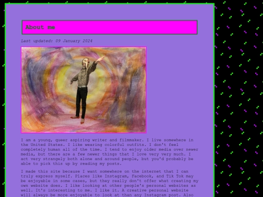 aboutme screenshot
