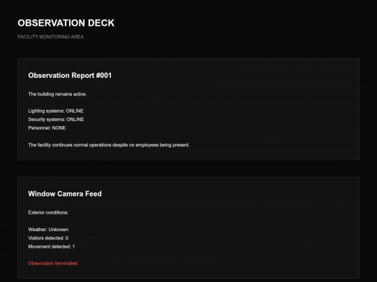pages/observation screenshot