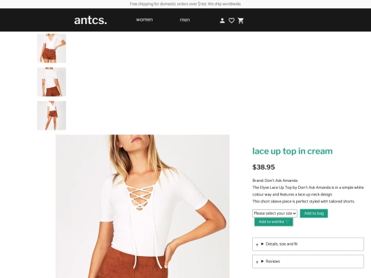 ANTCS/itemExample screenshot