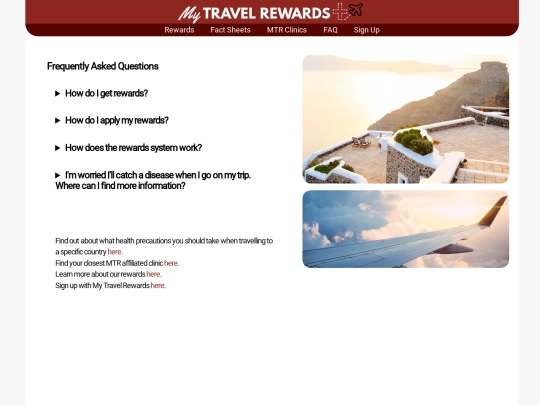 MTR/FAQ screenshot