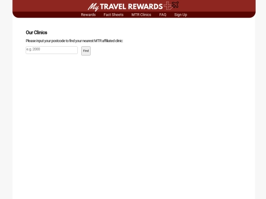 MTR/clinics screenshot