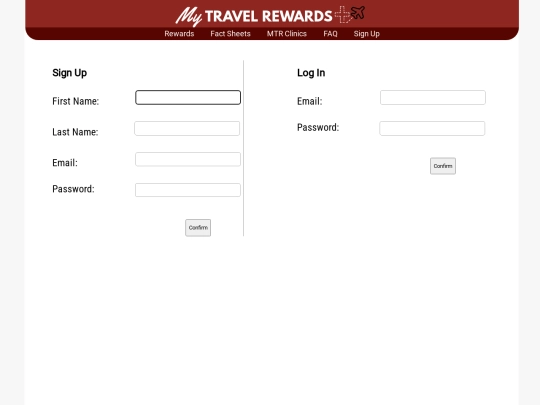 MTR/signUp screenshot