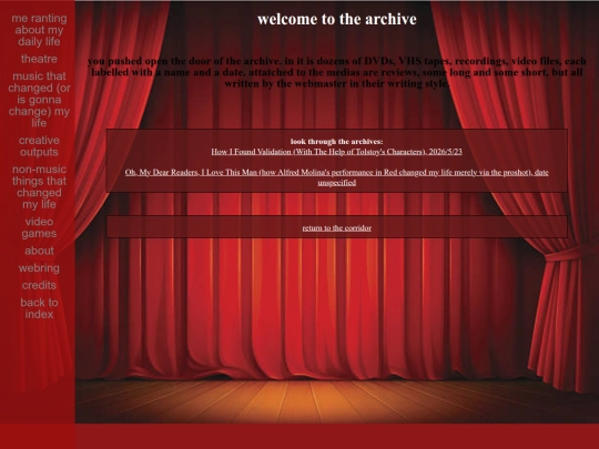 theatre/reviews screenshot