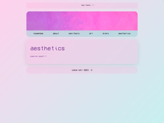 oldsite/aesthetics screenshot