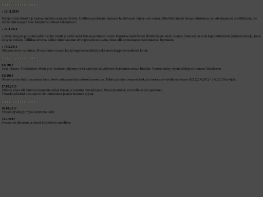 paivitykset screenshot