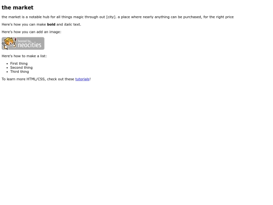 the_market screenshot