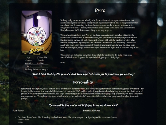 char/pyre screenshot