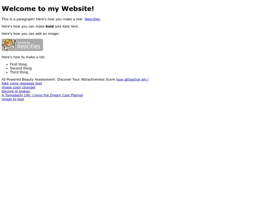 index screenshot