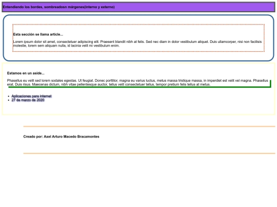 Border-Shadow-Margin-Padding/Selectores screenshot