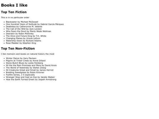 books screenshot