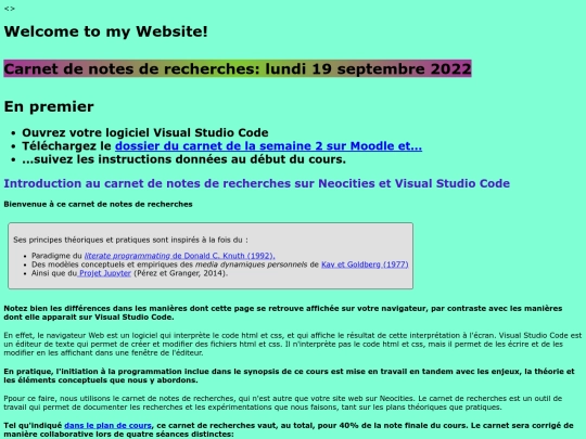 index screenshot