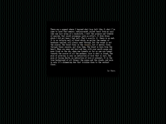 writing/bleeding screenshot