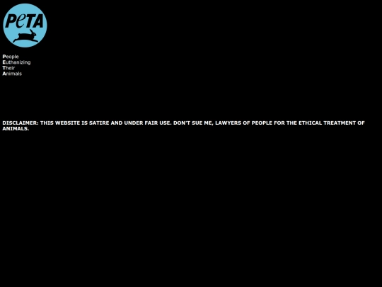 peta screenshot