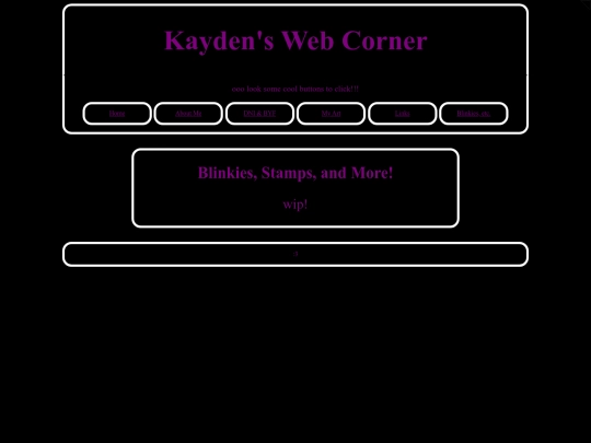 old layout/blinkies stamps screenshot