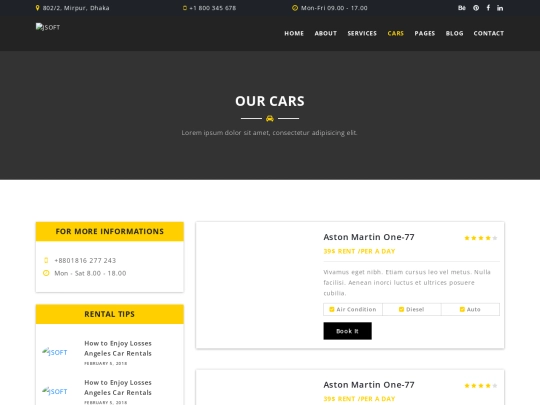 work/cardoor/cardoor/car-left-sidebar screenshot