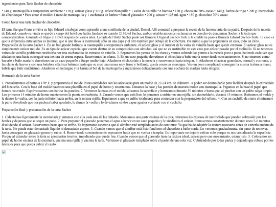 receta screenshot