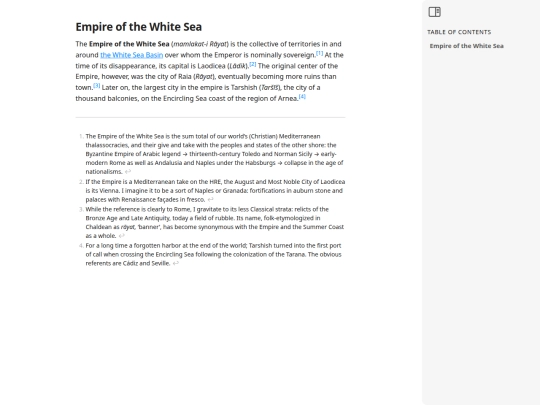 paracosm/Empire of the White Sea screenshot