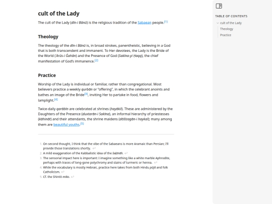 paracosm/cult of the Lady screenshot