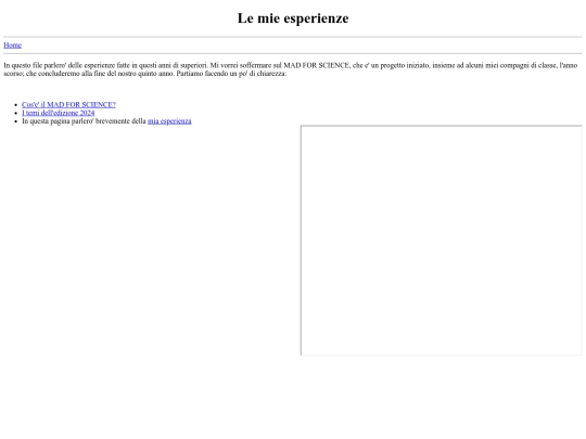 PCTO/esperienze screenshot