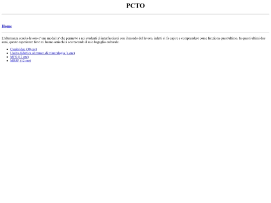 PCTO/pcto_index screenshot