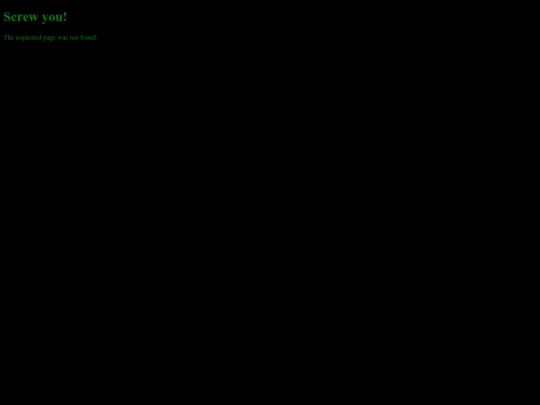 not_found screenshot
