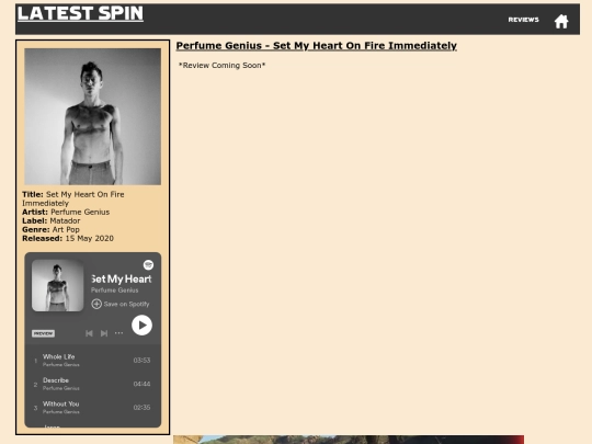 Reviews/SetMyHeartOnFireImmediately_Review screenshot