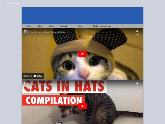 CatHats Co./Kitty CatHats Video screenshot