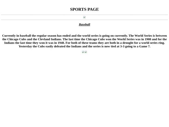 sports screenshot