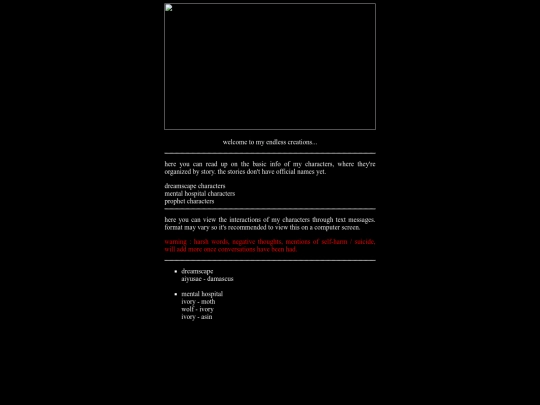 character-index screenshot