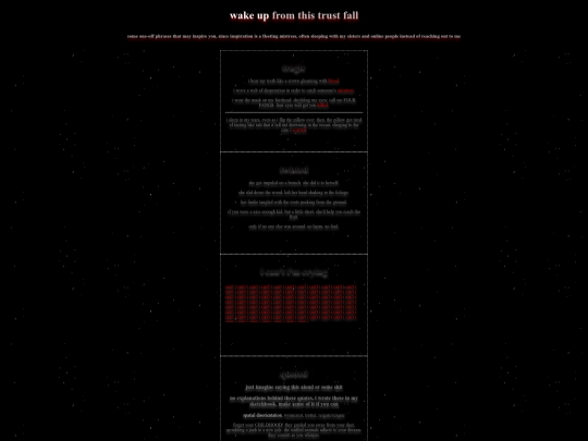 html/vague screenshot