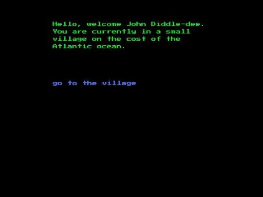 Adventure screenshot