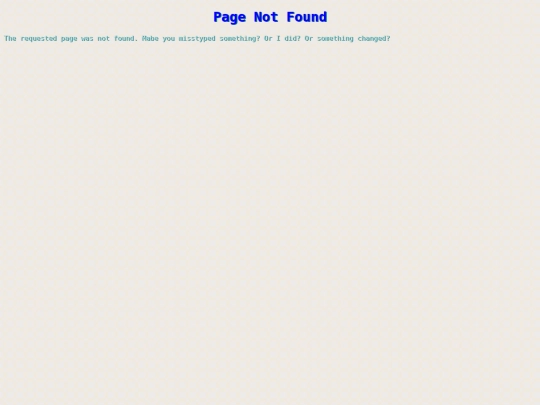 not_found screenshot