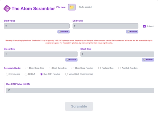 AtomScramble screenshot