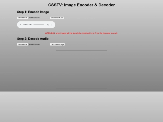 CSSTV screenshot