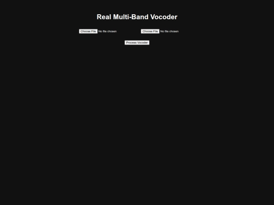 ChatGPTVocoder screenshot