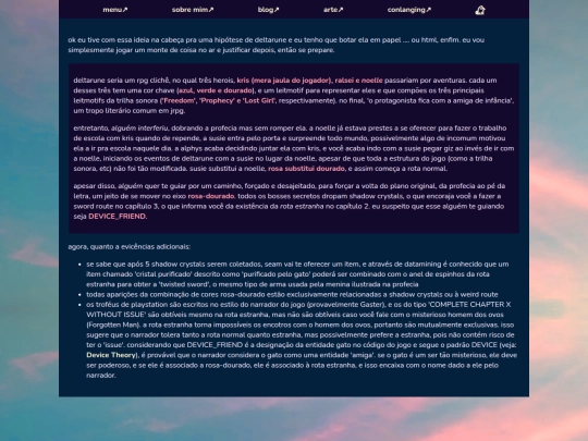 blog/pink&gold/pt screenshot
