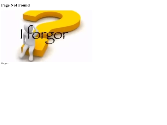 not_found screenshot