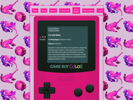 gamelog screenshot