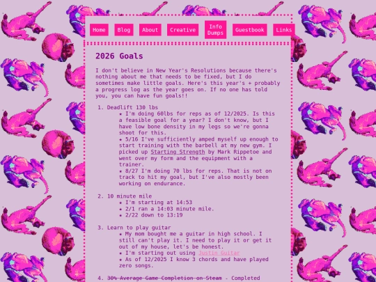 yearlygoals screenshot