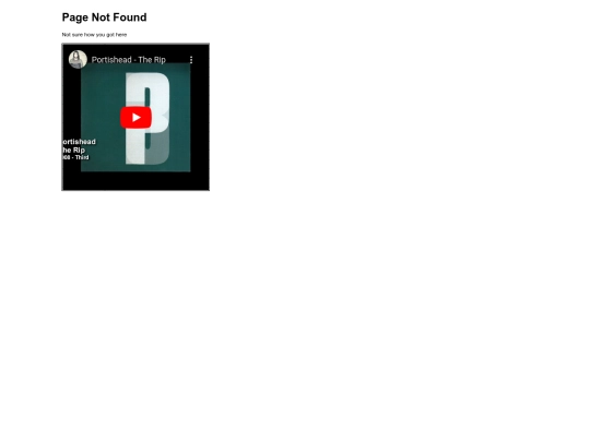 not_found screenshot