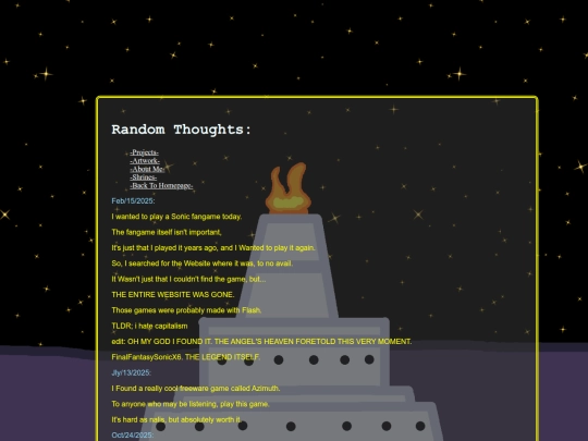random_thoughts screenshot