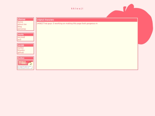 blog screenshot