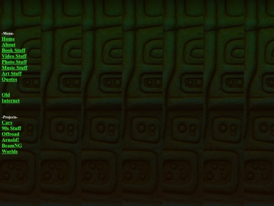 menu screenshot